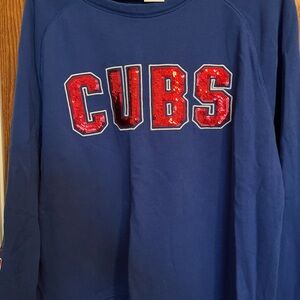 PINK Victoria's Secret Blue Sweatshirt